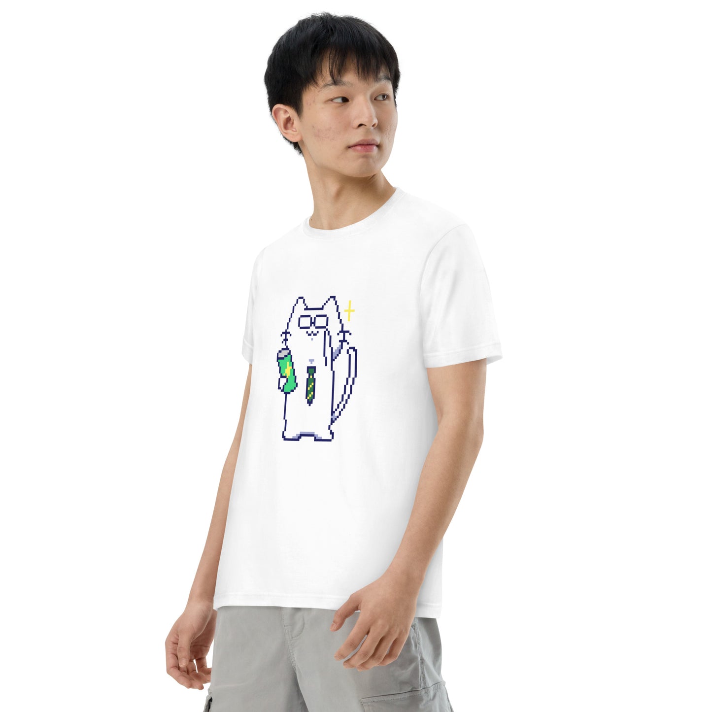 ゲーミング激務猫（優秀モード） Tシャツ