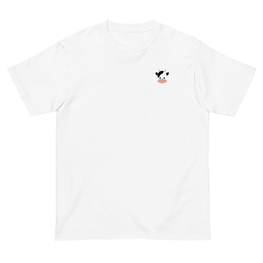 ワンポイントうしTシャツ