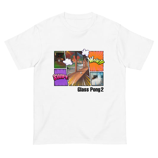 Glass Pong2  Tシャツ（アメコミ風）