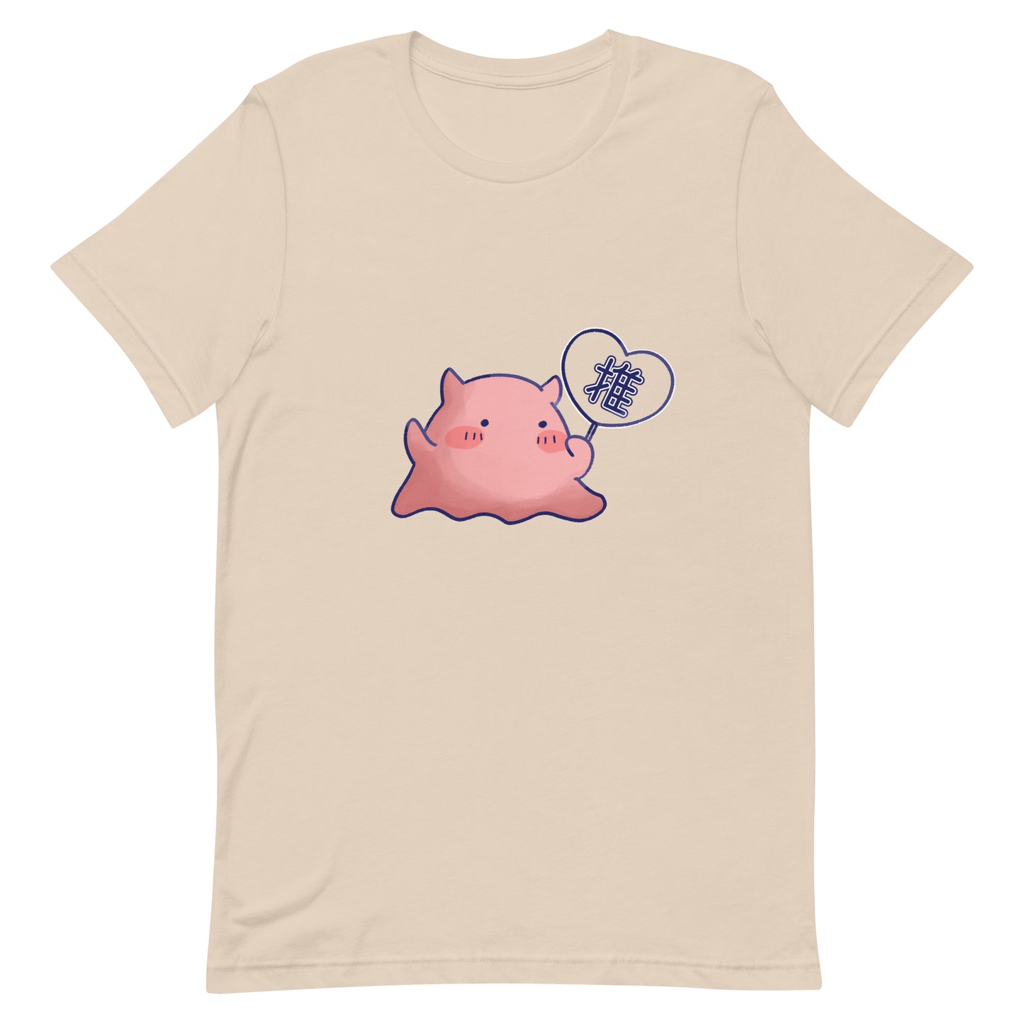 推し活うちわめんだこTシャツ（淡色）