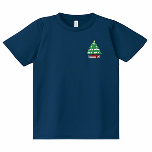 ディレクトリクリスマスツリー(仕様：カラフル、ドライ、インディゴ) エンジニアTシャツ