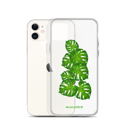 モンステラ（monstera） iPhoneケース
