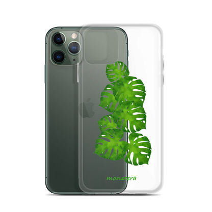 モンステラ（monstera） iPhoneケース