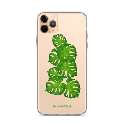 モンステラ（monstera） iPhoneケース