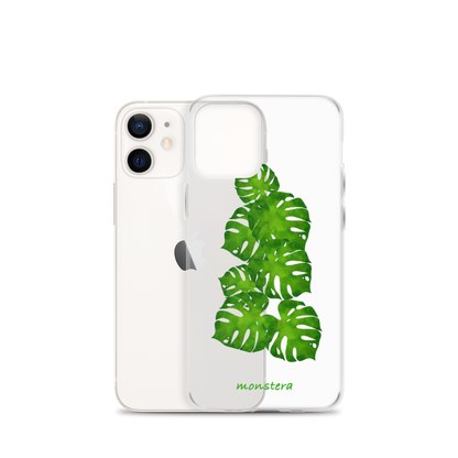 モンステラ（monstera） iPhoneケース