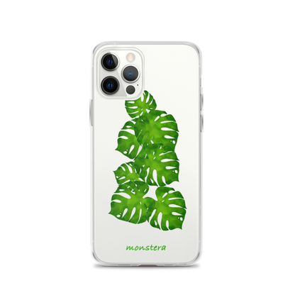 モンステラ（monstera） iPhoneケース