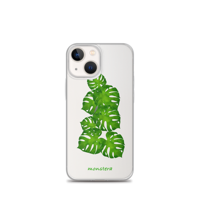 モンステラ（monstera） iPhoneケース