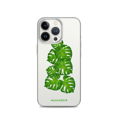 モンステラ（monstera） iPhoneケース