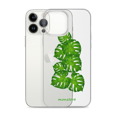 モンステラ（monstera） iPhoneケース