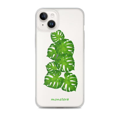 モンステラ（monstera） iPhoneケース