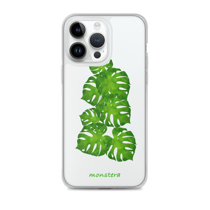 モンステラ（monstera） iPhoneケース