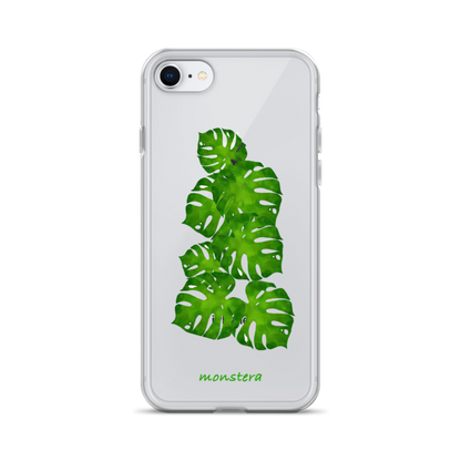モンステラ（monstera） iPhoneケース