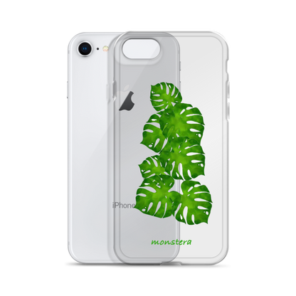 モンステラ（monstera） iPhoneケース