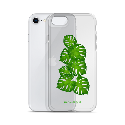 モンステラ（monstera） iPhoneケース