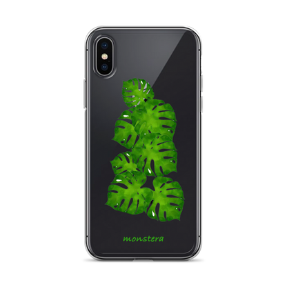 モンステラ（monstera） iPhoneケース