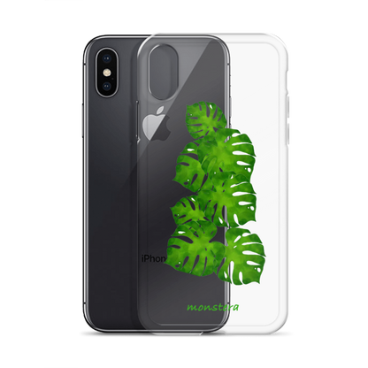 モンステラ（monstera） iPhoneケース