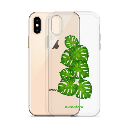 モンステラ（monstera） iPhoneケース