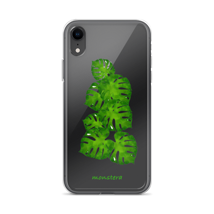 モンステラ（monstera） iPhoneケース