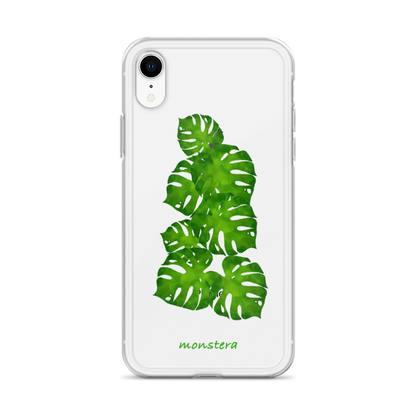 モンステラ（monstera） iPhoneケース