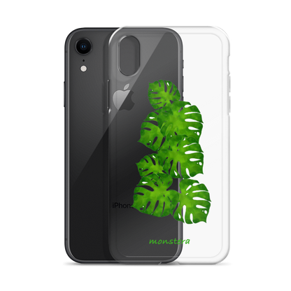 モンステラ（monstera） iPhoneケース