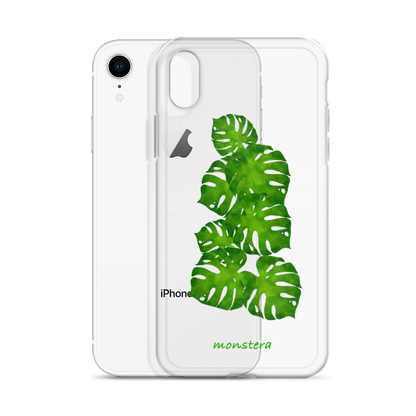 モンステラ（monstera） iPhoneケース