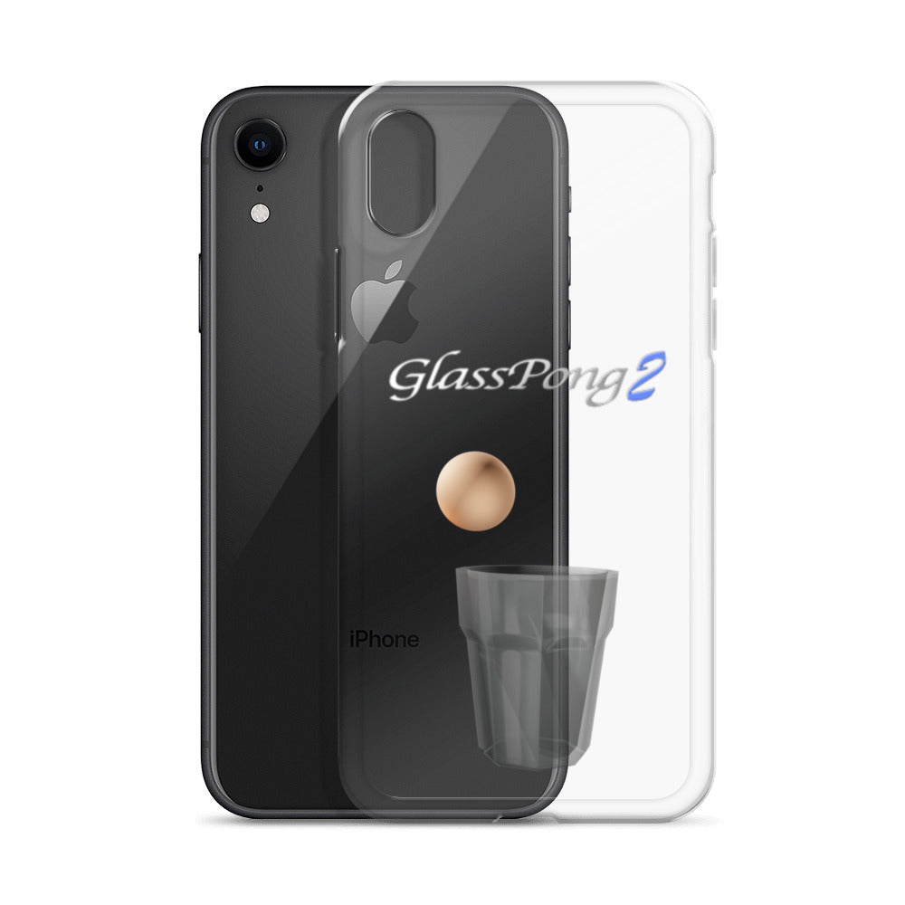 GlassPong2 ping pong ball in glass iPhone case