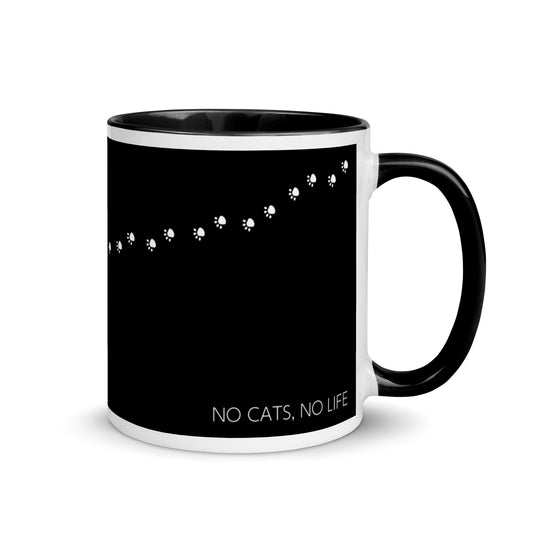 NO CATS, NO LIFE Mug