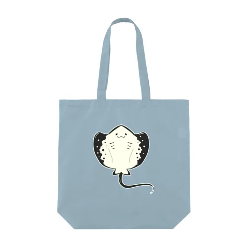 おおきなエイ ポーチ付 ポケッタブルトート(M)