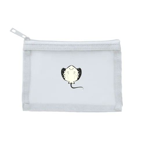 おおきなエイ メッシュフラットポリポーチ（S）