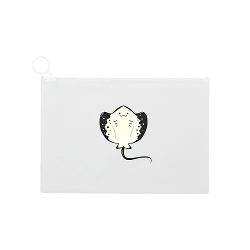 おおきなエイ EVAクリアポーチ（M）