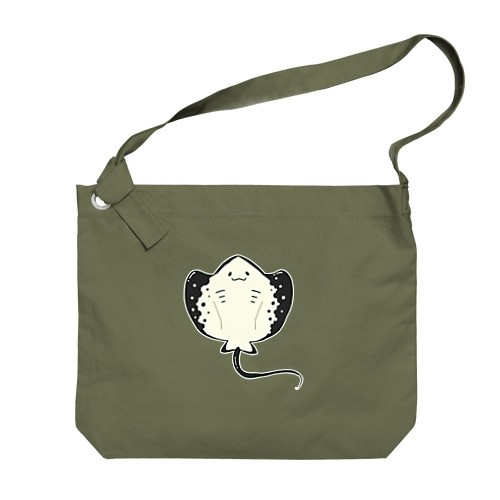 おおきなエイ ビッグショルダーバッグ